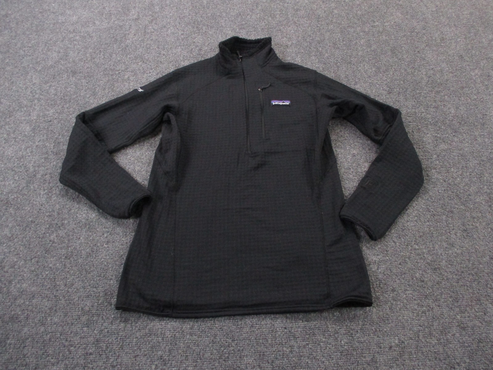 Patagonia Jacket Women S Black Fleece Pullover R1 Polartec Outdoors Hiking 40119