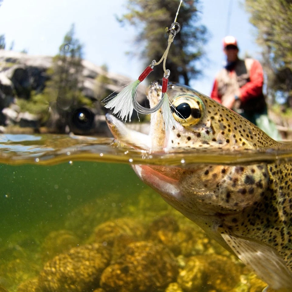 Mustad Troll Hook Troll Fischerei Köder - Bild 3 von 4