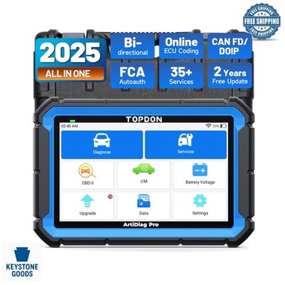 ArtiDiag Pro Automotive Diagnostic Scanner with ECU Coding & 35+ Services