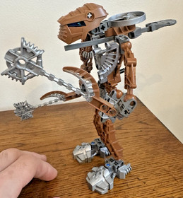 LEGO Bionicle Toa Hordika : Onewa 8739 - Complete - No Manual