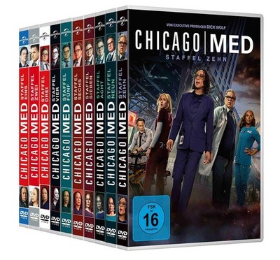 Chicago Med - Die kompletten Staffeln 1-10 im Set # DVD-SET-NEU