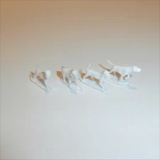 Matchbox Lesney 50 C Ford Kennel Truck Set of 4 Dogs