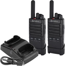 Cobra PX650 2-Pack Professional Business 2 Way FRS Walkie Talkie Radios