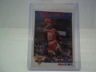 1991-92 NBA Hoops Basketball Michael Jordan Slam Dunk Champ Special Insert Card