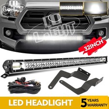 For Toyota Tacoma 2016-2023 Dual Row 32 Led Light Bar Mount Brackets Wire