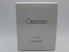 Image of Calvin Klein OBSESSED For Women Eau de Parfum Spray 100ml, New Sealed/Box Dented