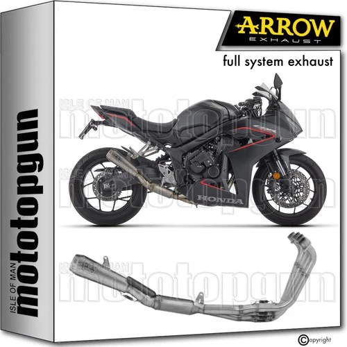ARROW FULL SYSTEM EXHAUST RACE OPEN PRO-RACE TITANIUM HONDA CBR 650 R 2025