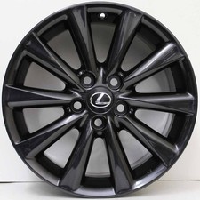 17 inch Genuine Lexus IS350  ALLOY WHEELS IN GLOSS BLACK