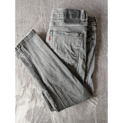 Levis Premium 512 Slim Taper Mens Grey Wash Denim Jeans W34 L30