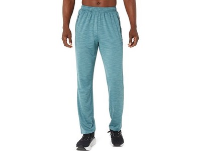 $55 Asics Men's Training Pants - Foggy Teal Space Dye 482 - Small