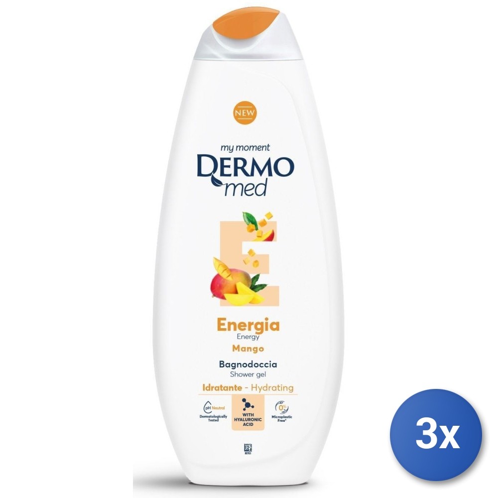 Dermomed Shower Gel Energia 650 Ml - Bath Foam - Image 2