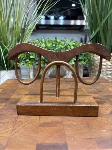 Vintage Cornwall wooden Oxen Yoke tabletop decoration - please read