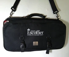 Mercer Culinary Knife Carrying Case Bag Black Chefs Auguste Escoffier