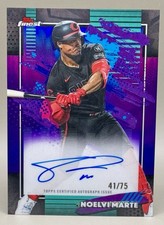 2026 Topps Finest #FA-NME Noelvi Marte Purple Auto #/75