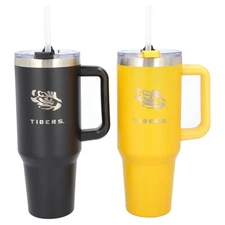 The Memory Company LSU Tigers 46oz. Home/Away Stainless Steel Colossal Tumbler