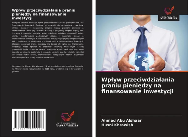Ahmad Abu Alshaar (U. A.) | Wp¿Yw Przeciwdzia¿Ania Praniu Pieni¿Dzy Na...-image