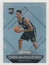 !!!  2018  CHRIS MCCULLOUGH  RC   PRIZM SILVER  REFRACTOR BASKETBALL CARD $$