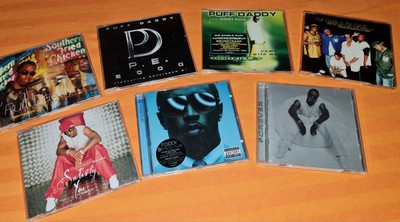 7CDs Puff Daddy P.Diddy Sammlung Bad Boy Timbaland Twista Bizzy Bone Nas Redman 