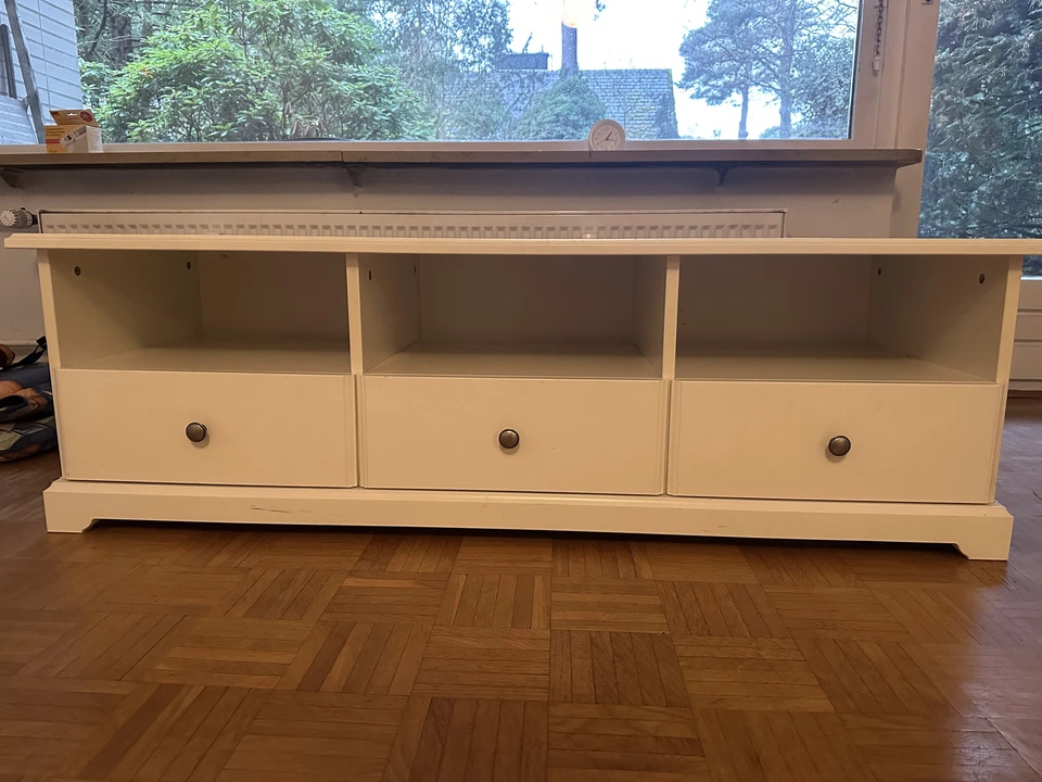 Ikea Kommode, weiß, 3 Fächer, 3 Schubladen