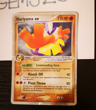 2005 POKEMON EX DEOXYS 100/107 HARIYAMA EX-HOLO NM on eBay