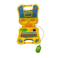 Blue Hat Toy Company Kids Bilingual Activity Educational Laptop Language Math