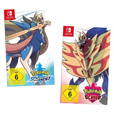 Pokemon Schwert + Schild Nintendo Switch Spiele Doppelpack Bundle NEU&OVP