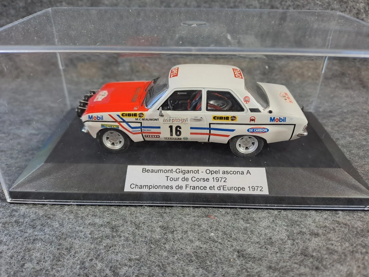 Voiture Miniature 1/43 Opel Ascona SR - Schuco Limited Edition, Jaune, Occasion