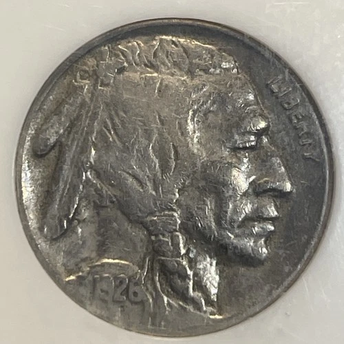 1926-S Buffalo 5C Nickel Very Fine 3/4 Horn