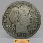 1911 Barber Silver Half Dollar - #C59373NQ