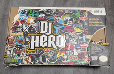 DJ Hero CIB Nintendo Wii Turntable Factory Sealed Game Read