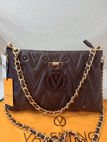 Valentino by Mario Valentino Vanille Diamond Quilted Leather Shoulder Bag