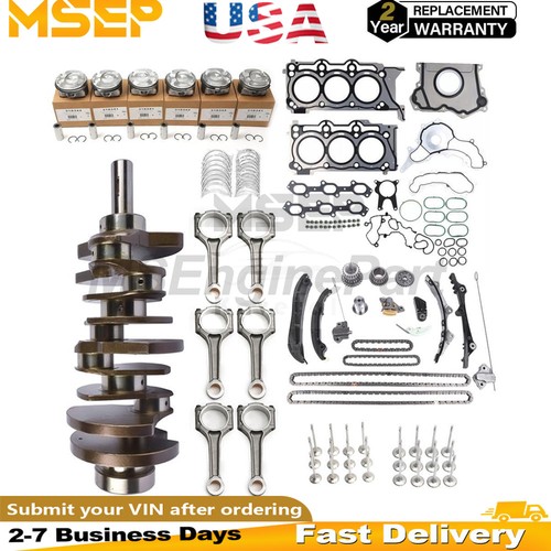 Engine Overhaul Kit for 3.0L Maserati Levante S V6 2017+ 335495 336808 Photo - $1,646