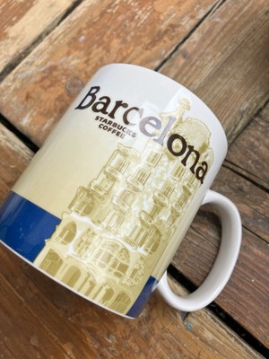 Barcelona Starbucks Cup City Mug Global Icon City Collector Series 16oz 2010 
