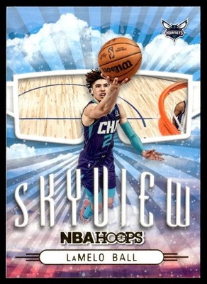2022-23 Hoops Skyview LaMelo Ball Charlotte Hornets #5