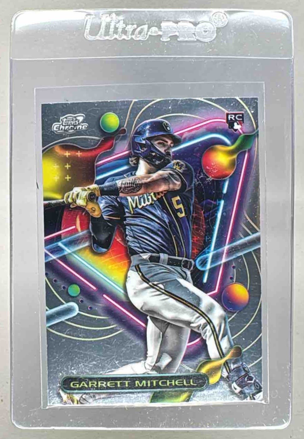 Garrett Mitchell 2023 Topps Cosmic Chrome #154 Rookie RC
