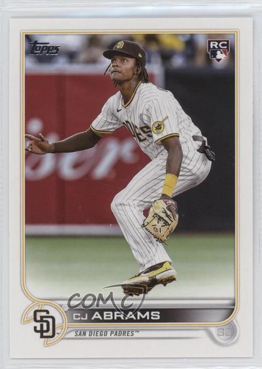 2022 Topps Update CJ Abrams (Vertical Fielding) #US34 uk2
