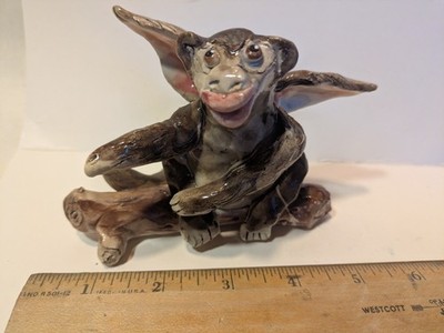 Vintage WhimsiClay Flying Monkey Figurine, Just In Time for Wicked for Good Film