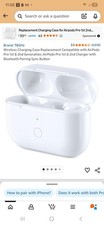 Wireless Charging Case Replacement Compatible with AirPods Pro 1st  2nd Generat