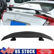 47 Universal Rear Trunk Spoiler Gt Wing Racing Spoiler Matte Black Sport Style