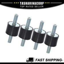 4pcs M8 Anti Vibration Rubber Isolator Damper 25x20mm for Compressors VV Engines