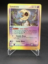 Pokemon Lunatone 8/100 - Rare Reverse Holo - EX Sandstorm 2003 - LP on eBay