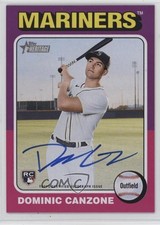 2024 Topps Heritage High Number Real One Auto Dominic Canzone #ROA-DC Auto 0wq4