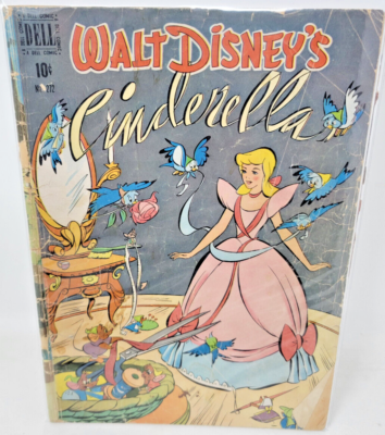 FOUR COLOR COMICS #272 WALT DISNEY CINDERELLA GOLDEN AGE *1950
