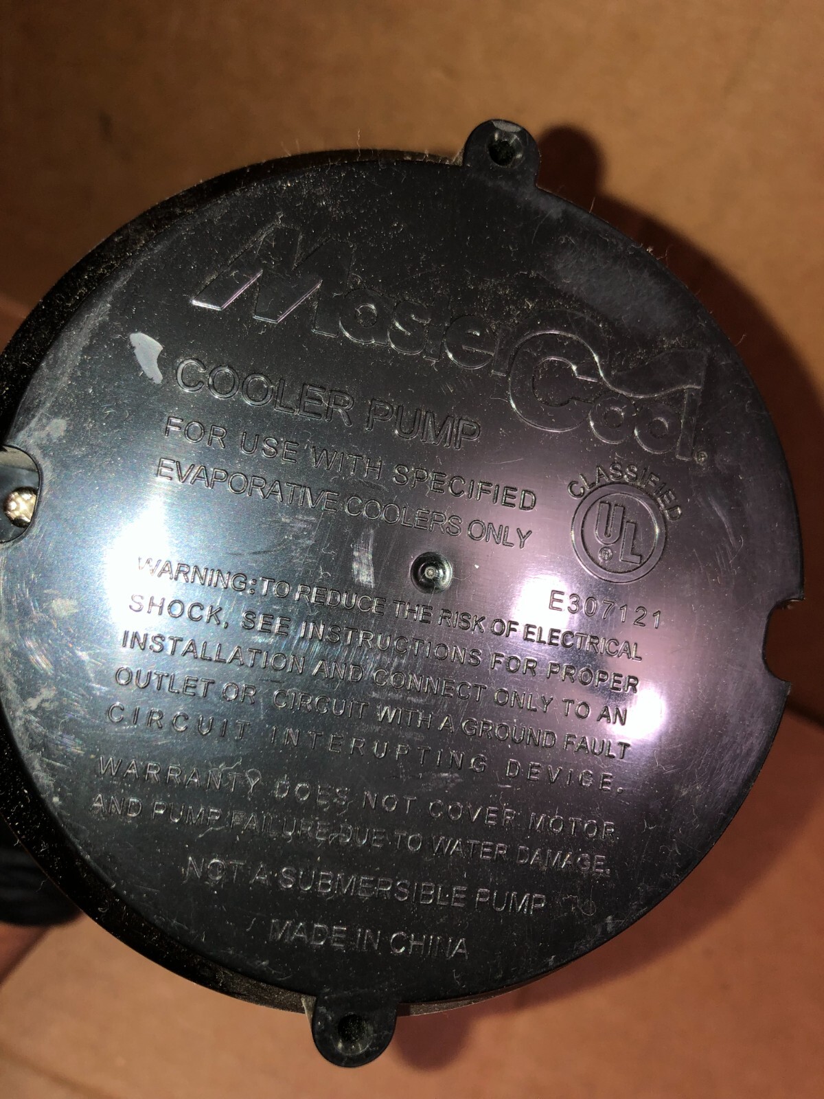 Essick Air Products 110467-1 Re-Circulating Pump 120V AC