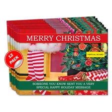 Embarrassing Merry Christmas 12 Prank Postcards Play a Gag on your Friends!
