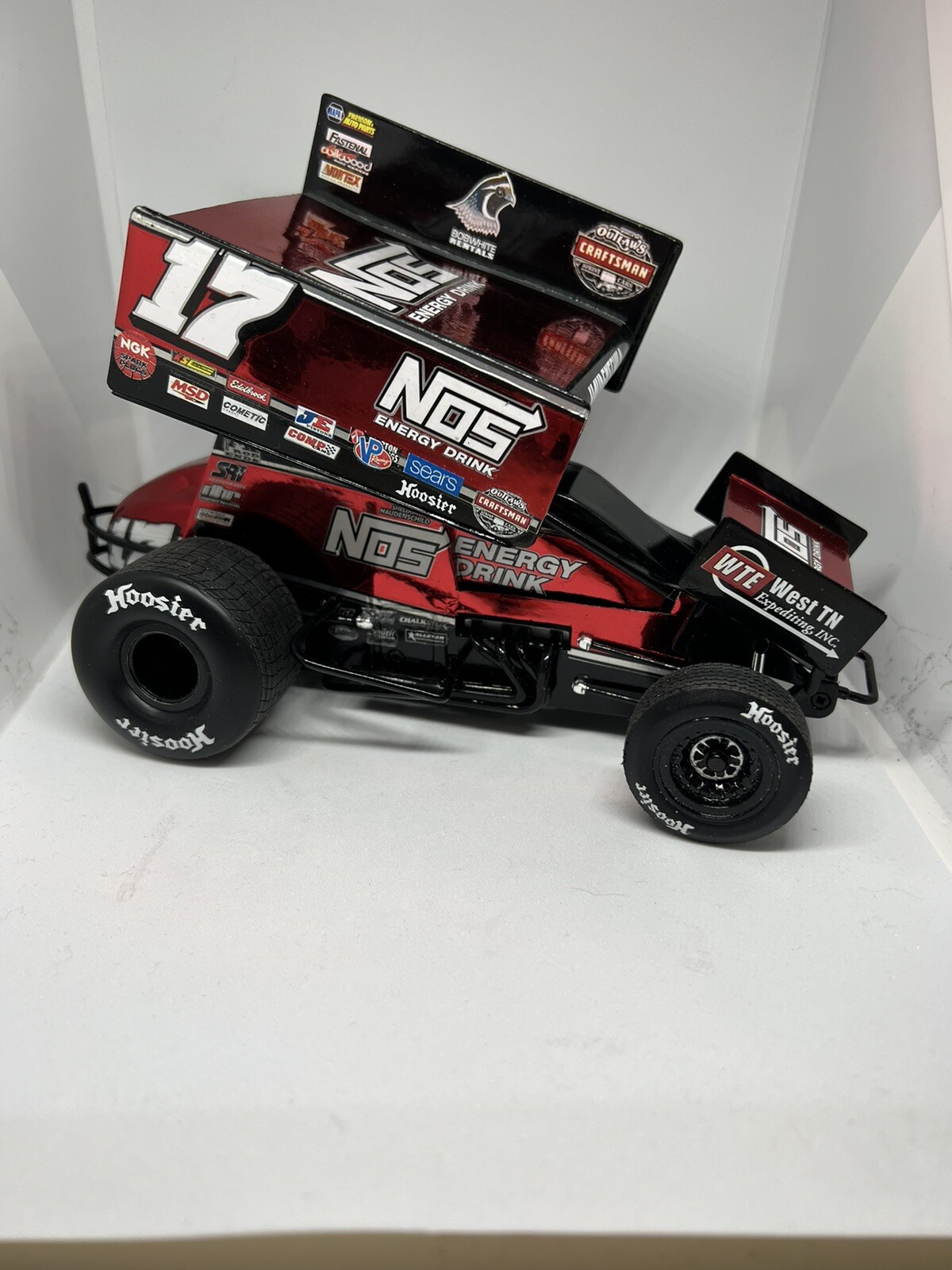 sheldon haudenschild Red Knoxville Custom 1/18 sprint car eBay