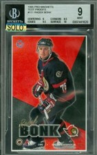 1995 PRO MAG # 111 RADEK BONK  TEST PROOF BGS 9 MAC SOLO FINEST 1 OF 28 MADE *