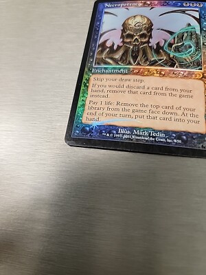 MTG Necropotence Deckmasters Foil Rare | eBay
