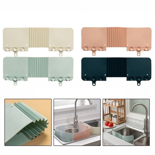 Countertop Protection Made Easy Foldable Silicone Sink Screen Splatter