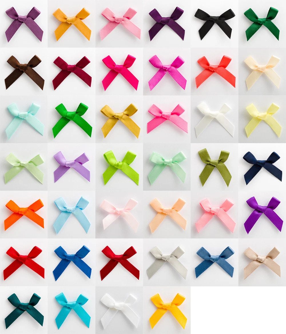 Satin bow on sale mini